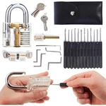 30 Pcs Set For Storage Picking Stainless Steel Padlocks. Fixed Price $16.59.