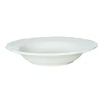 Homer Laughlin Carolyn White Scalloped Restaurant Ware 9 Large Rimmed Soup Bowl. Fixed Price $25.75.