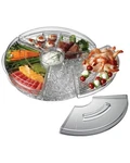Prodyne AB-5-L Appetizers-on-ice With Lids,trays. Fixed Price $64.97.