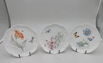 Lenox Butterfly Meadow Collection 18 Piece Dinnerware Set #883090 -missing Bowls. Fixed Price $140.23.