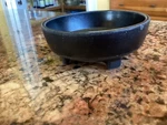 Gessner 0358 Black Melamine 4 Oz. Molcajete Bowl - Vintage. Fixed Price $24.99.