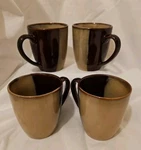 Sango Eclipse Brown 4976 Replacement Coffee Cup Mug Set. Fixed Price $25.97.