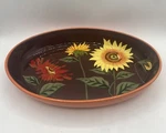 Fall Sunflower Bella Casa Round Oval Bowl Server By Ganz. Fixed Price $34.00.