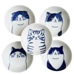 Love Japanese Cat Ceramic Small Plates Set Of 5 Great Gift For C.... Fixed Price $43.27.