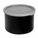 Cambro CP15110 1/2 Quart Black Round Crock With Lid. Fixed Price $25.33.