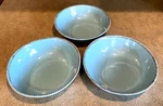 Tommy Bahama Melamine Aqua Blue Nautical Roped Edge Salad/soup/pasta Bowl 3PCS. Fixed Price $15.00.