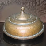 Antique Hammered Copper Limited Bowl With Engraved Inscription, Tugjra. Fixed Price $39.99.