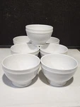 Set Of 7-GABRIELLA By Pottery Barn Cereal & Soup Bowl 5 7/8" Made In Portugal. Fixed Price $46.87.