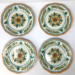 Le Cadeaux Melamine Salad Dessert Plates San Miguel 8.75" Floral Set Of 4. Fixed Price $29.99.