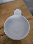 Corningware P-150-B; Oz Grab Bowl White, W/o Lid; Logo Bottom Handle- Guc. Fixed Price $8.50.