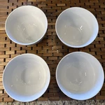 4 Piece Pottery Barn Caterer's Dinnerware 5 " Coupe Cereal Bowl Set White. Fixed Price $24.99.