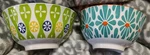 Certified International "jennifer Brinley" 6 Colorful Cereal Bowls - Set Of 2. Fixed Price $27.00.