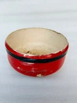 Vintage Fine Hand Painted Wooden Fruit Bowl Old Round Shape Kitchenware. Fixed Price $140.00.