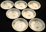 Wm Guerin Pattern GUE52 Limoges France Antique Seven Coupe Soup Bowls. Fixed Price $79.99.