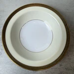 Vtg Noritake Gracewood #4984 Fruit Dessert Bowl 5.5 Greek Key Gold Band Japan. Fixed Price $9.99.