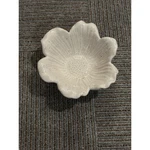 Vintage Flower Bowl Trinket Grasslands Road Detailed Pottery Poppy 6" Wide Cream. Fixed Price $10.00.