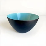 Krenit Bowl By Normann Copenhagen Aqua Light Turquoise Blue 10" D X 5.5" High. Fixed Price $70.00.