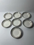 7-VTG-WADE Fine Porcelain China Were Ice-cream Fruit Dessert Bowls Diane Pattern. Fixed Price $40.00.