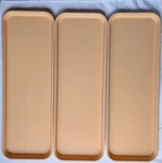 Set Of Cambro Rectangular Market Display Trays 11/16" 18" X13/16". Fixed Price $15.00.