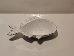 Vintage Sushi Mud Pie Pottery Flounder Fish Bowl Dish 7.25". Fixed Price $18.99.
