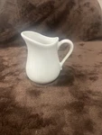 Bia Cordon Bleu 3.25" Porcelain Creamer. Fixed Price $7.00.