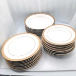 Sango Deville Gold Rim Replacement Dishes. Soup/salad Bowls, Lunch Plates,.... Fixed Price $27.41.