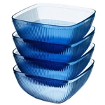 Elle Decor Ribbed Acrylic Bowls, Set Of 4, 13.52 Oz Serving. Fixed Price $20.99.