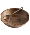 Mud Pie Festive Fall Collection Bless Food Serving Bowl With Spoon And Towel Set. Fixed Price $120.99.