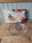 Nob Mikasa Festive Bells Divided Relish DISH,WY160/345, Japan.. Fixed Price $18.00.