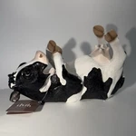 Dwk Bovine Brew Wine Bottle Holder Figurine Handcrafted New W/box Cow Kitchen. Fixed Price $35.00.