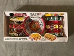Prepara Four Person Taco Set Multi Holders Spoons & Bowls New In Package. Fixed Price $34.99.