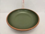 Casa Verde Terra Cotta Tableware Green Wsp 11" Serving Bowl Free Shipping. Fixed Price $34.99.
