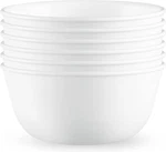 Corelle Vitrelle 28-OZ Soup/cereal Bowls Set Of 6 Chip & Crack Resistant Dinnerw. Fixed Price $48.95.