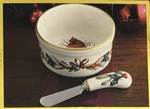 Lenox Winter Greetings Dip Bowl With Spreader 4.5 Inches Brand New. Fixed Price $20.00.