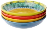 Certified International Valencia Soup/pasta Bowl (set Of 4) 9.25" Multicolor. Fixed Price $53.99.