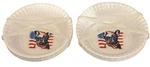 Patriotic Usa Melamine Salad Bowls 2 Sets Of 4 French Bulldog Hotdog Truck 6.5. Fixed Price $29.99.