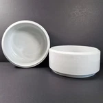 Ikea Tomas Alonso White Ceramic Stackable Bowl Pieces 13286. Fixed Price $49.76.
