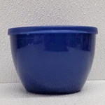 Tupperware Hanging Chip & Dip Bowl With Lid #4626A-1 Blue 16 Oz / 470 Ml. Fixed Price $11.99.