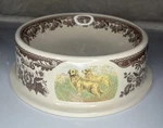 Spode Woodland Pet Cat Ceramic Water/food Bowl Floral Dogs Print. Fixed Price $38.99.