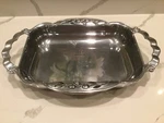 Metal Serveware By Lenox "en PROVENCE"2QT. Rectangular Baker #6211247 New. Fixed Price $64.99.