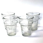 Libby Clear Glass Waffle Cone Ice Cream Cups 4 1/2" Set Of. Fixed Price $18.20.