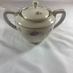 Lenox Rose Sugar Bowl Gold Trim, J-300. Fixed Price $19.95.
