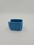 Fiestaware Sugar Packet Caddy Peacock? Holder Read - Manufacturing Defect. Fixed Price $22.55.