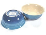 Creuset Stoneware 6" Cereal Bowls 500ML / 17OZ Marseille Blue Of 2. Fixed Price $42.00.
