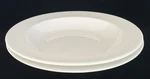 (2) Wedgwood Bone China Grand Gourmet White 11 1/8" Individual Pasta Bowls. Fixed Price $145.00.