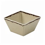 American Metalcraft AWMSQ53 Melamine Bowl,antique WHITE,5". Fixed Price $5.00.