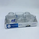 Duralex 4006AR06 Gigogne - Set Of Clear Glass Cups 22CL, 7 3/4 Oz New Sealed. Fixed Price $35.99.