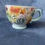 Pioneer Woman Large Mug Floral Cup Soup Bowl Stoneware 27 Oz 282DIB Flaw. Fixed Price $11.99.