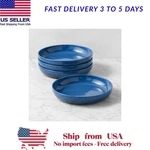 Creuset Stoneware Of 4 Pasta Bowls 8.5 Inch, Marseille -. Fixed Price $43.20.
