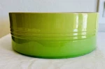 Creuset Large 2.25 Quart Palm Green Souffle Dish. Fixed Price $90.00.